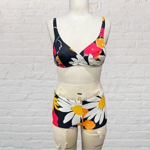 California poppy vintage 1960s bikini